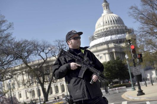 Capitol Police Lockdown, Shooting, DC